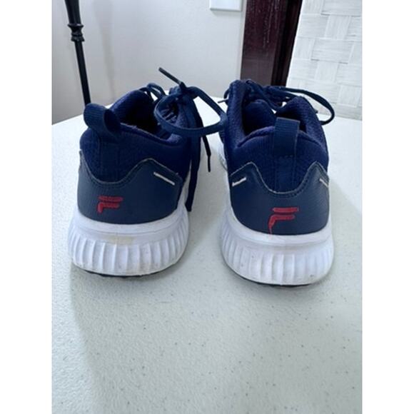 "FILA" Men's Athletic Sneakers, Navy, No Insole, Size 12, Washed, Prer-owned - Picture 8 of 12